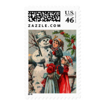 Vintage Christmas Postage postage by golden_oldies Vintage Christmas Postage postage