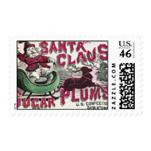Vintage : Christmas - Postage Stamps