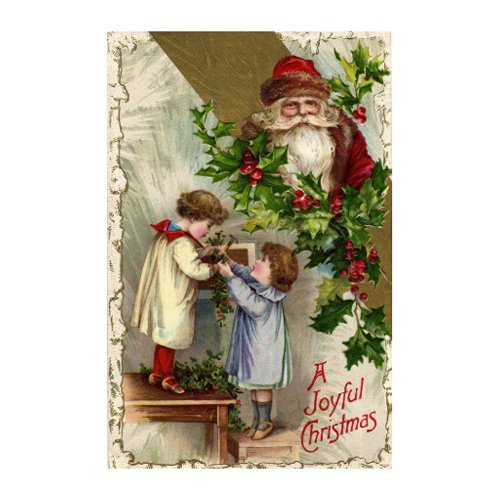 Vintage Christmas Postcard postcard