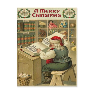 Vintage Christmas postcards