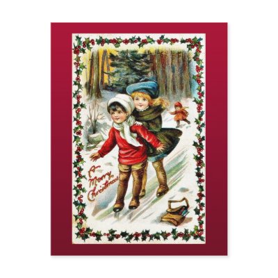 Vintage Christmas postcards