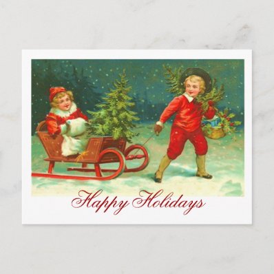 Vintage Christmas Postcard