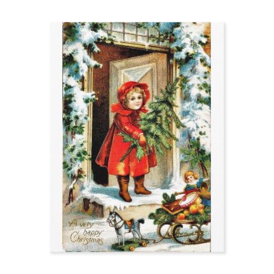 Vintage Christmas postcards