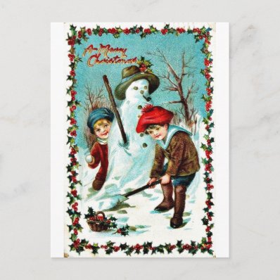 Vintage Christmas Postcard