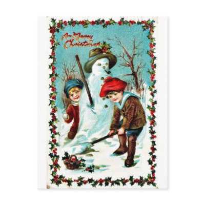 Vintage Christmas postcards