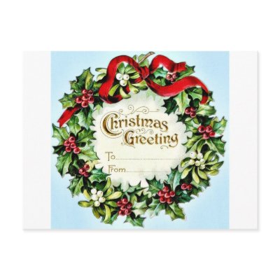 Vintage Christmas postcards