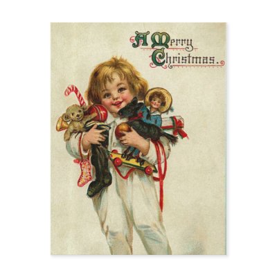 Vintage Christmas Postcard