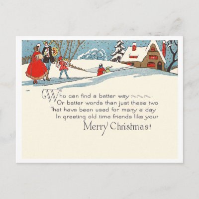 Vintage Christmas Post Cards