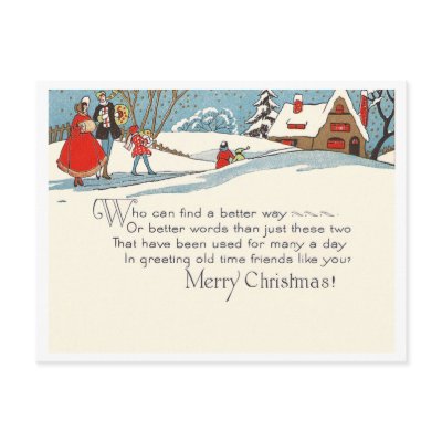 Vintage Christmas postcards
