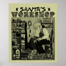Vintage Christmas Poster