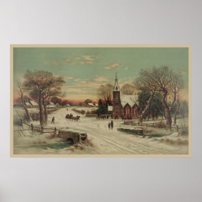 Vintage Christmas posters