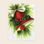 Vintage Christmas Premium Magnet magnets