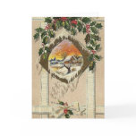 Vintage Christmas Scene