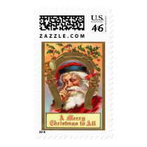 Vintage Christmas stamps by holiday_tshirts Vintage Christmas stamps