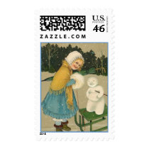 Vintage Christmas Stamps by MyOtherPlanet Vintage Christmas Stamps