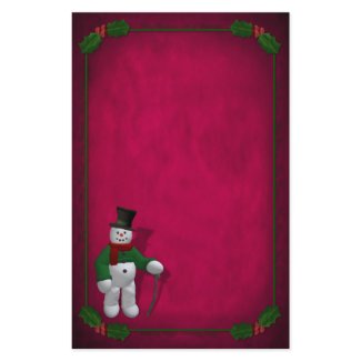 Vintage Christmas Stationery: Mr Cratchit stationery