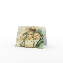 Vintage Christmas Thank You Cards