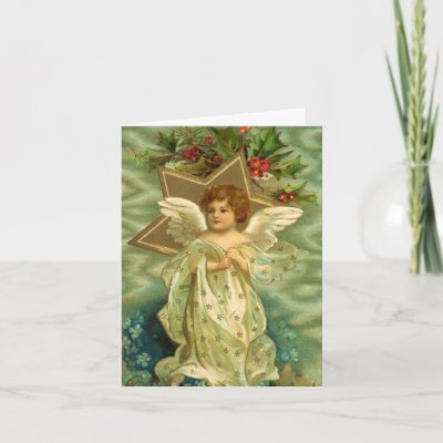 Vintage Christmas Thank You Cards