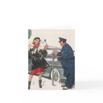 Vintage Christmas Thank You Cards