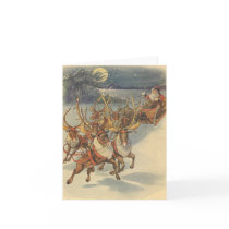 Vintage Christmas Thank You Cards