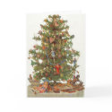 Vintage Christmas Tree cards