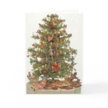 Vintage Christmas Tree cards