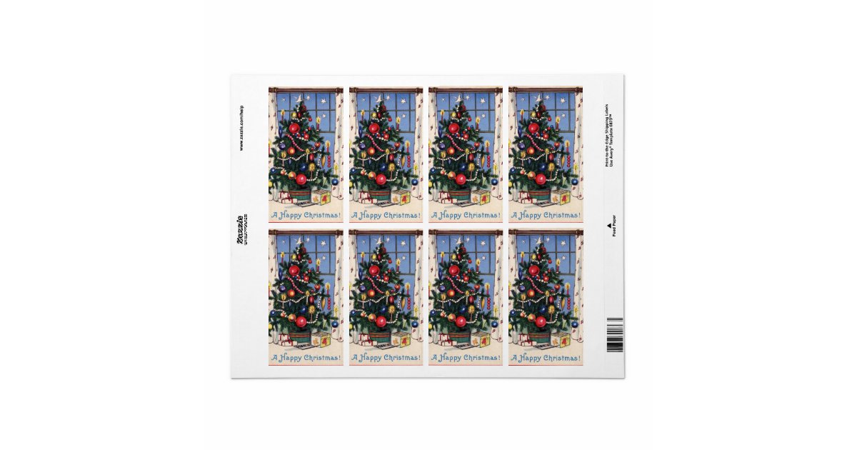 christmas tree labels