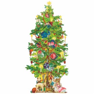 Vintage Christmas Tree Ornament photosculpture