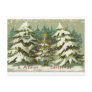 Vintage Christmas Tree Postcard