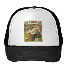 Vintage Christmas Trucker Hats