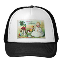 Vintage Christmas Trucker Hats