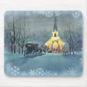 VINTAGE CHURCH by SHARON SHARPE mousepads by sharonsharpe VINTAGE CHURCH by SHARON SHARPE mousepads