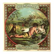 Vintage Cigar Ad: The Enchanter posters by ClassicMasters Vintage Cigar Ad: The Enchanter posters
