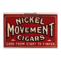 Vintage Cigar Advertisement: Nickel Movement posters