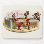 Vintage Cigar Box Gnomes Mouse Pad