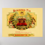 Vintage Cigar Box Label posters