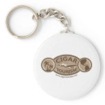 Vintage Cigar Tourism Logo Key Chain