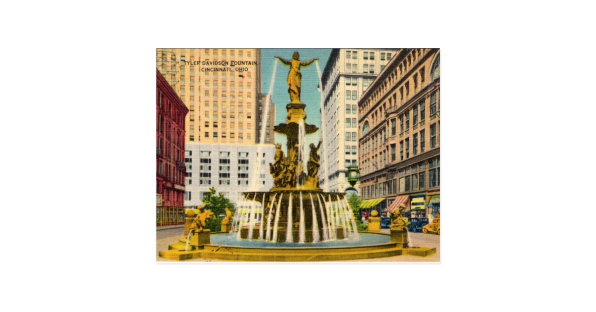 Vintage Cincinnati Postcard Zazzle