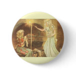 Vintage Cinderella and Fairy Godmother buttons