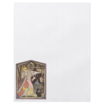 Vintage Cinderella and Fairy Godmother Fairy Tale