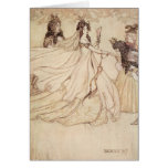 Vintage Cinderella (Ashenputtel) by Arthur Rackham Greeting Card