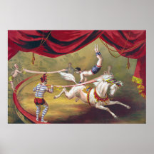 Vintage Circus Art Posters