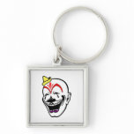 Vintage Circus Clown Keychain