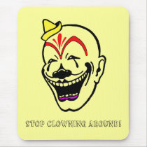 Vintage Circus Clown mousepads by JuJuGarden Vintage Circus Clown mousepads