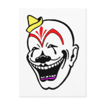 Vintage Circus Clown postcards by JuJuGarden Vintage Circus Clown postcards
