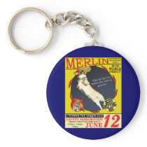 Vintage Circus Corgi Keychains