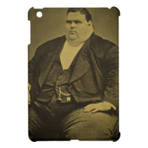 Vintage Circus Freak Sideshow Fat Man Cover For The iPad Mini