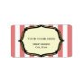 Vintage Circus Inspired Address Label