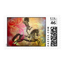 Vintage Circus Postage