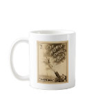 Vintage Circus Poster Human Canon Ball circa 1879 Coffee Mug